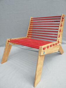 Trash to Treasure: Rubber Hose Chair Image